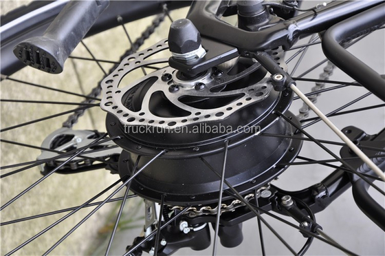 CE Helical Gear Shaft Side Left Rear 48v 350w Hub Motor For E Bike