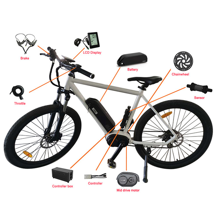 36V 48V 250W 350W Electric Bicycle Conversion Kits Oem