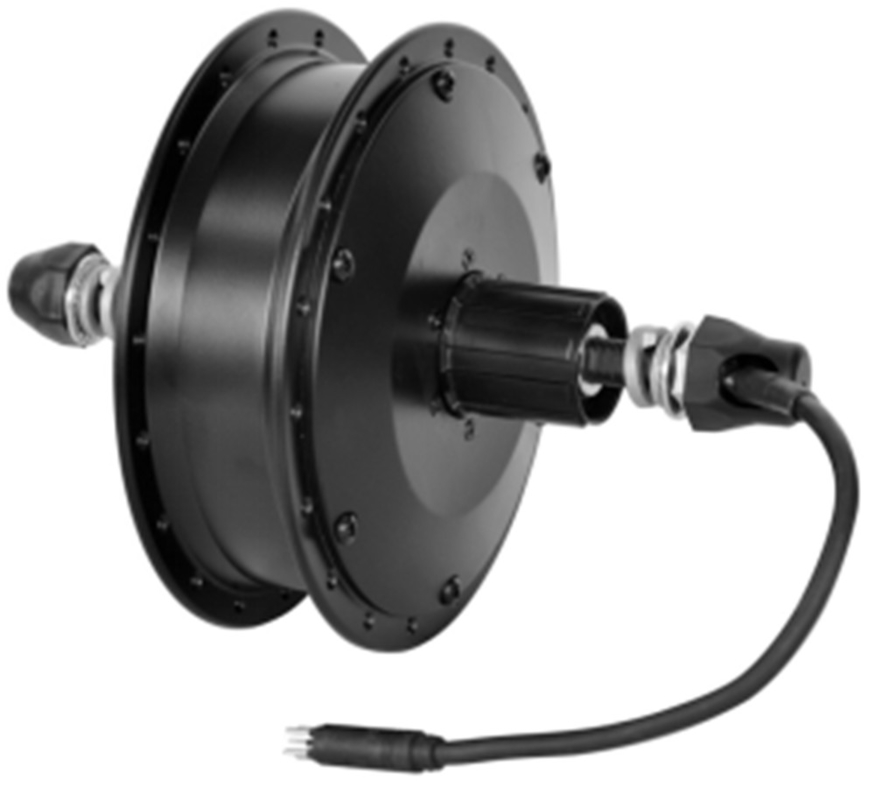 Gearless 500W Electric Bicycle Wheel Hub Motor With Integrated Torque Sensor